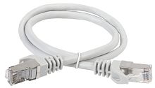 ITK Коммутационный шнур (патч-корд) кат.6 FTP PVC 15м серый | код PC01-C6F-15M | IEK